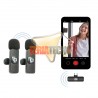 KIT MICROFONOS INALAMBRICOS BLUETOOTH, USB-C, DE SOLAPA.