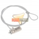 CANDADO DE SEGURIDAD PARA NOTEBOOK 1.8 MTS. CON CLAVE