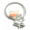 CANDADO DE SEGURIDAD PARA NOTEBOOK 1.8 MTS. CON CLAVE