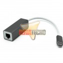 ADAPTADOR USB-C A RJ45 (RED, LAN), PLATEADO
