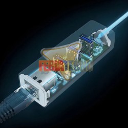 Adaptador USB-C a RJ45, Hub 3 Puertos USB 3.0 TP-Link UE330C. Ethernet Gigabit