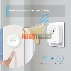 Hub Inteligente con Alarma TP-Link Tapo H100. Enlace para Sensores y Timbres