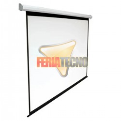 Telón Mural 200x200 Manual Retráctil 112" Premium