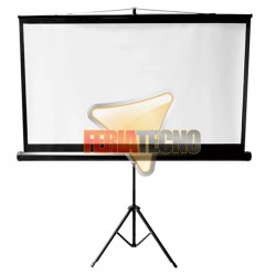 Telón Tripode 180x135 Retráctil 86" Premium