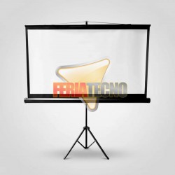 Telón Tripode 180x135 Retráctil 86" Premium