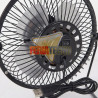 VENTILADOR USB NEGRO. REGULACIÓN VERTICAL.