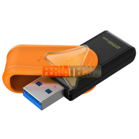 Pendrive 256GB USB 3.2 Kingston Exodia S DataTraveler Naranjo
