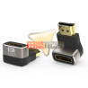 Copla HDMI 8K Ultra HD v2.1 Macho a Hembra Ángulo 90°