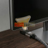 Copla HDMI 8K Ultra HD v2.1 Macho a Hembra Ángulo 90°