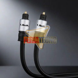 CABLE TOSLINK 1,8 MTS. PREMIUM, AUDIO DIGITAL ÓPTICO