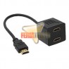 SPLITTER 1 HDMI  A 2 HDMI HEMBRA, PASIVO.