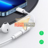 Adaptador Lightning a Jack 3.5mm para iPhone Audio Auxiliar