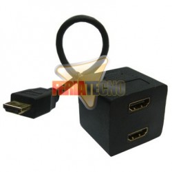 SPLITTER 1 HDMI  A 2 HDMI HEMBRA, PASIVO.