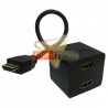 SPLITTER 1 HDMI  A 2 HDMI HEMBRA, PASIVO.
