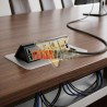 Caja Conexión Multimedia Empotrable HDMI 4K USB 3.0 RJ45 Enchufes