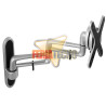 Soporte Monitor Pared Brazo Aluminio 13-27" Extensión 42cm