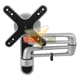 Soporte Monitor Pared Brazo Aluminio 13-27" Extensión 42cm