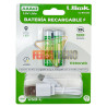 Pilas Recargables AAA 1100mWh Carga Directa USB-C x2 Unidades