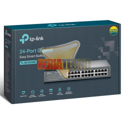 Switch TP-Link 24 Puertos Gigabit Easy Smart TL-SG1024DE