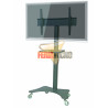 PEDESTAL PARA LCD LED 26 a 55”.C/RUEDAS. AL EJE 1.40 MTS.