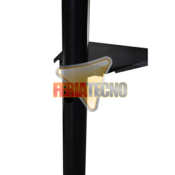 PEDESTAL PARA LCD LED 26 a 55”.C/RUEDAS. AL EJE 1.40 MTS.