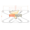SOPORTE PARA LCD/LED EN MURO 15" A 30"