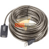 CABLE ACTIVO USB 2.0 A-A 20 METROS M/H