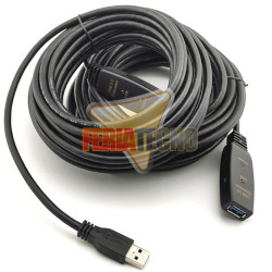 CABLE ACTIVO USB 3.0 A-A 15 METROS M/H