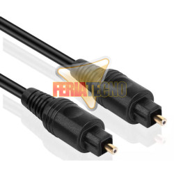 CABLE TOSLINK 1,8 MTS. AUDIO DIGITAL ÓPTICO 