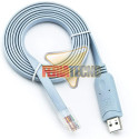 Cable Consola USB a RJ45 3m Para Configuracion Red