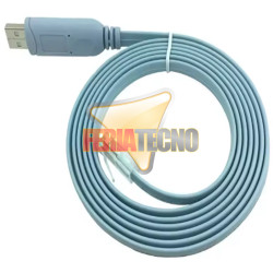Cable Consola USB a RJ45 3m Para Configuracion Red