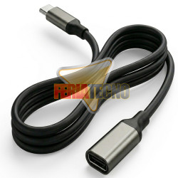 Cable Extension USB-C Macho Hembra 5M 100W 10Gbps Gen2