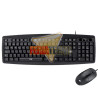 KIT TECLADO Y MOUSE ALAMBRICO USB, NEGRO, ACER