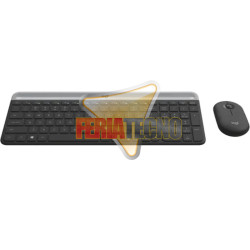 KIT TECLADO Y MOUSE INALAMBRICO USB, LOGITECH MK470