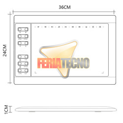 TABLETA DIGITALIZADORA 10.6”, VIN 1060 PLUS.