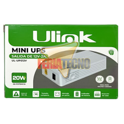 Mini UPS Smart DC Para Router Camaras 7800mah 12V Ulink