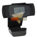 Webcam Philips P106 HD 720p Con Micrófono USB Negro