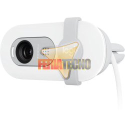 Webcam Logitech Brio 100 Full HD 1080p Con Micrófono Blanco