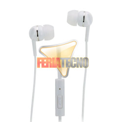 Audífonos Manos Libres Motorola Earbuds 105 Jack 3.5mm Blanco