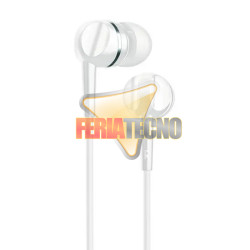 Audífonos Manos Libres Motorola Earbuds 105 Jack 3.5mm Blanco