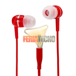 Audífonos Manos Libres Motorola Earbuds 105 Jack 3.5mm Rojo