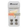 CARGADOR CON 4 PILAS RECARGABLES, 2 AAA  Y 2 AA