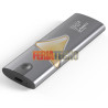 Cofre para Disco SSD M.2 Dual NVMe SATA USB-C 10Gbps