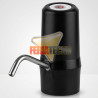 DISPENSADOR ELECTRICO DE AGUA, NEGRO, RECARGABLE, PARA BIDONES
