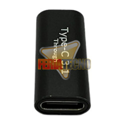 Adaptador USB-C Hembra a Hembra Copla Extension Carga y Datos