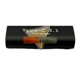 Adaptador USB-C Hembra a Hembra Copla Extension Carga y Datos