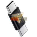 Adaptador USB-C Macho a Macho Copla Carga Rapida y Datos
