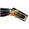 CABLE DVI-D 1,8 MTS. CONECTOR BAÑO ORO