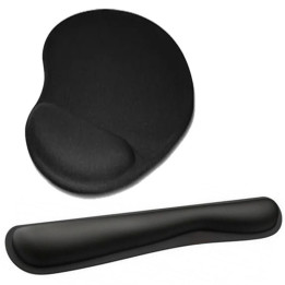 KIT PAD MOUSE + PAD TECLADO ERGONOMETRICO