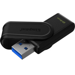 Pendrive 64GB USB 3.2 Kingston Exodia S DataTraveler Negro